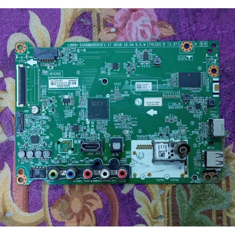 Mainboard เมนบอร์ด LG 32LM550BPTA Part.EAX68605003(1.1)
