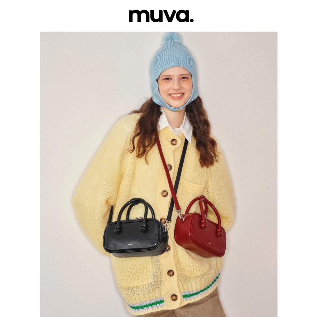 Muva Boston Bag พร้อมส่ง‼️ ครบทุกสี ของแท้ 100% กดจาก Official Muva