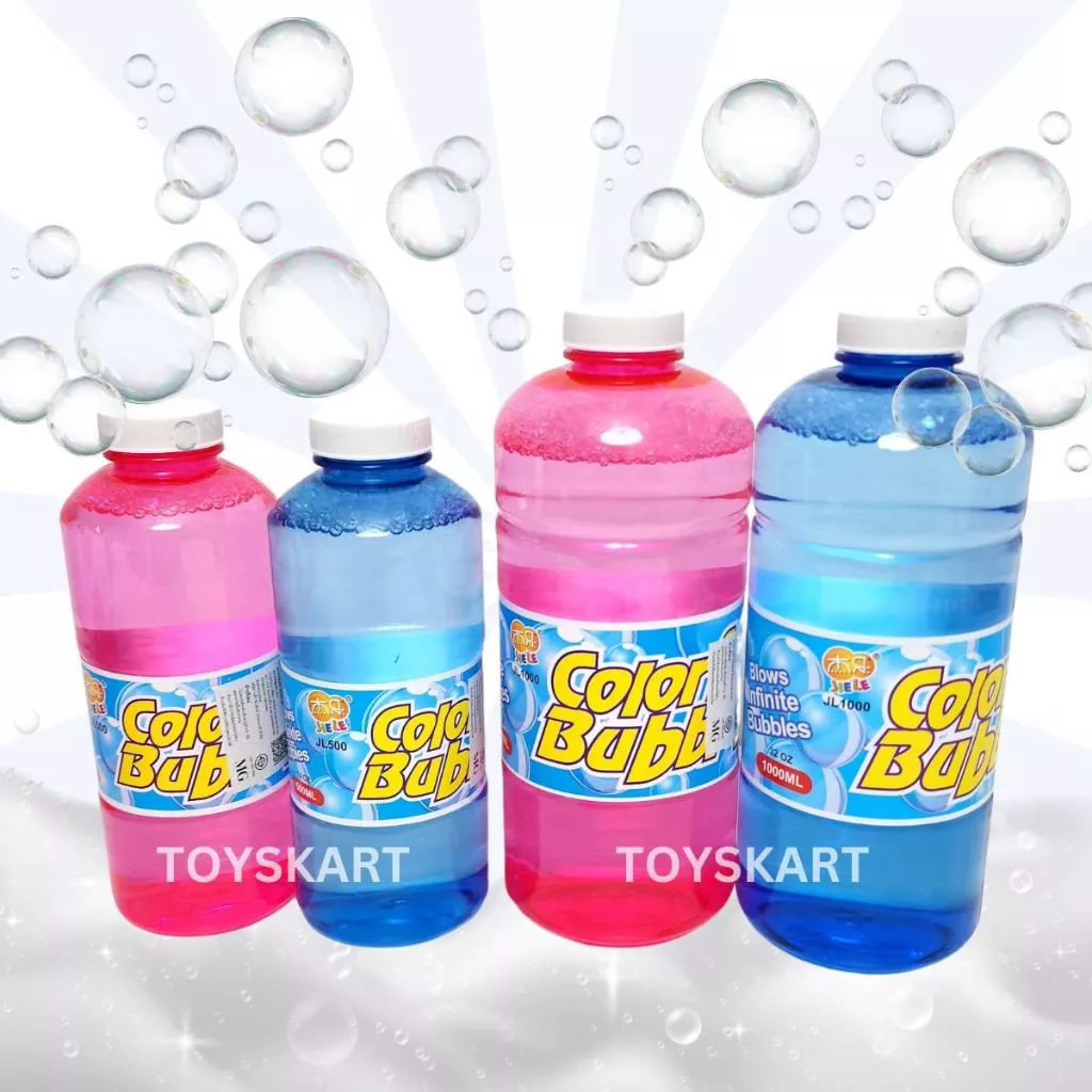 น้ำยาเป่าฟอง น้ำยาทำฟองสบู่ 500ml/1000ml รีฟิล บับเบิ้ล