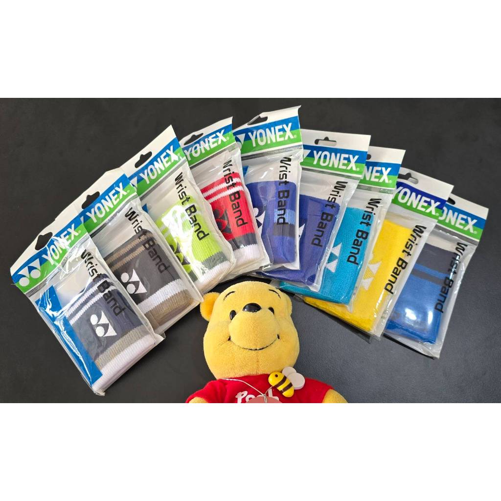 🐻ผ้ารัดข้อมือกันเหงื่อ Wrist Band Yonex มีให้เลือกมากมาย หลากหลายสี