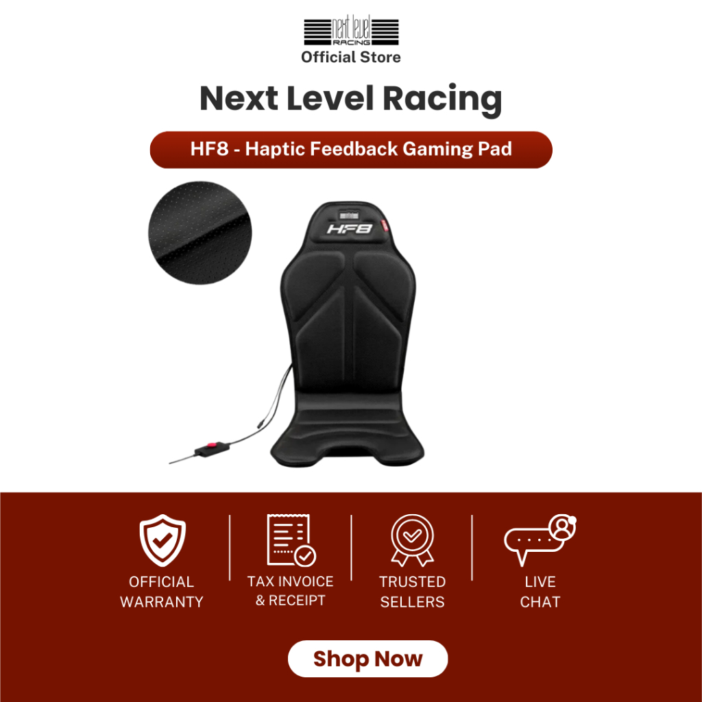 [พร้อมส่ง] Next Level Racing HF8 - Haptic Feedback Gaming Pad (V.1)  (NLR-G001) / PRO V.2 (NLR-G006)