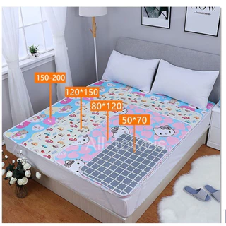 ผ้ารองฉี่3ชั้น ขนาด 80x120/120x150/150x200cm สำหรับผู้ใหญ่ ผู้สูงอายุ ผู้ป่วยติดเตียง ผู้หญิงปรำจำเดือน แผ่นรองนอนเด็ก
