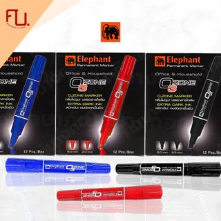 ปากกาเคมี 2 หัว /PERMANENT MARKER (รุ่นโอโซน) บรรจุ 1 ด้าม/ 1 แพ็ค