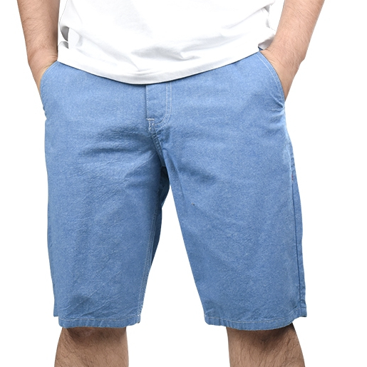 KUFKOLAR กางเกงขาสั้น I รุ่นเบสิค I สียีนส์อ่อน I  ST6-LT.BLUE