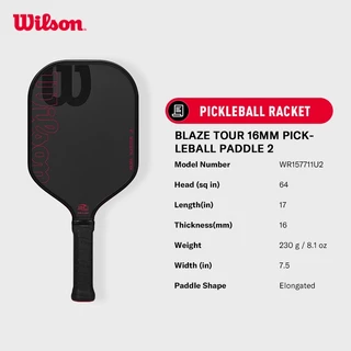 Wilson Blaze Tour 16 Pickleball Paddle WR157711U2 Official Store