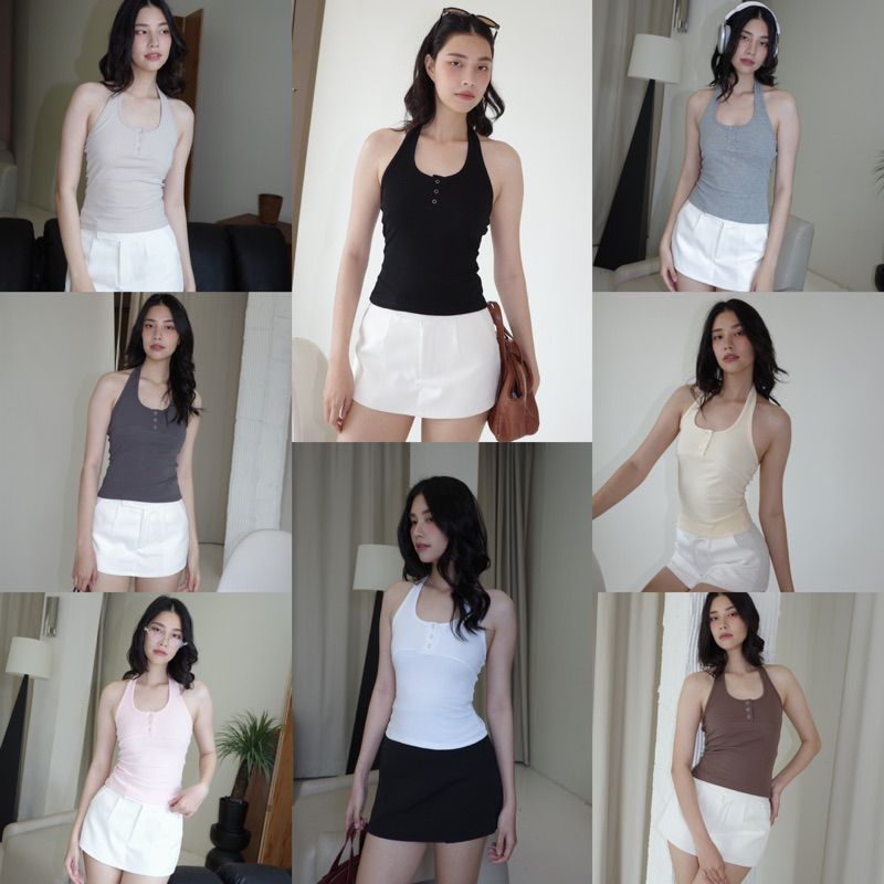 BEMYCHIC เสื้อคล้องคอ รุ่น Sally top