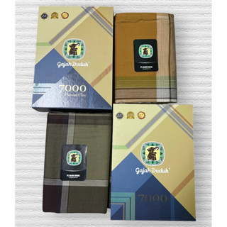 ผ้าโสร่งผู้ชาย ตราช้าง“Gajah Duduk“ รุ่น Premium Class 7000 …