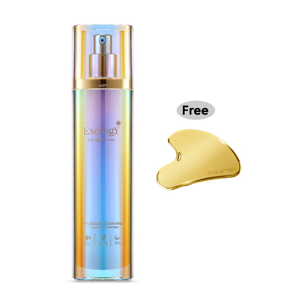EXOLOGY ANTI AGING CREAM แถมฟรีโกลกัวซาหรือกระเป๋า