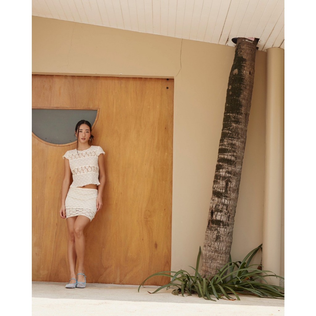 Weekend begins - Orian patchwork top & skirt