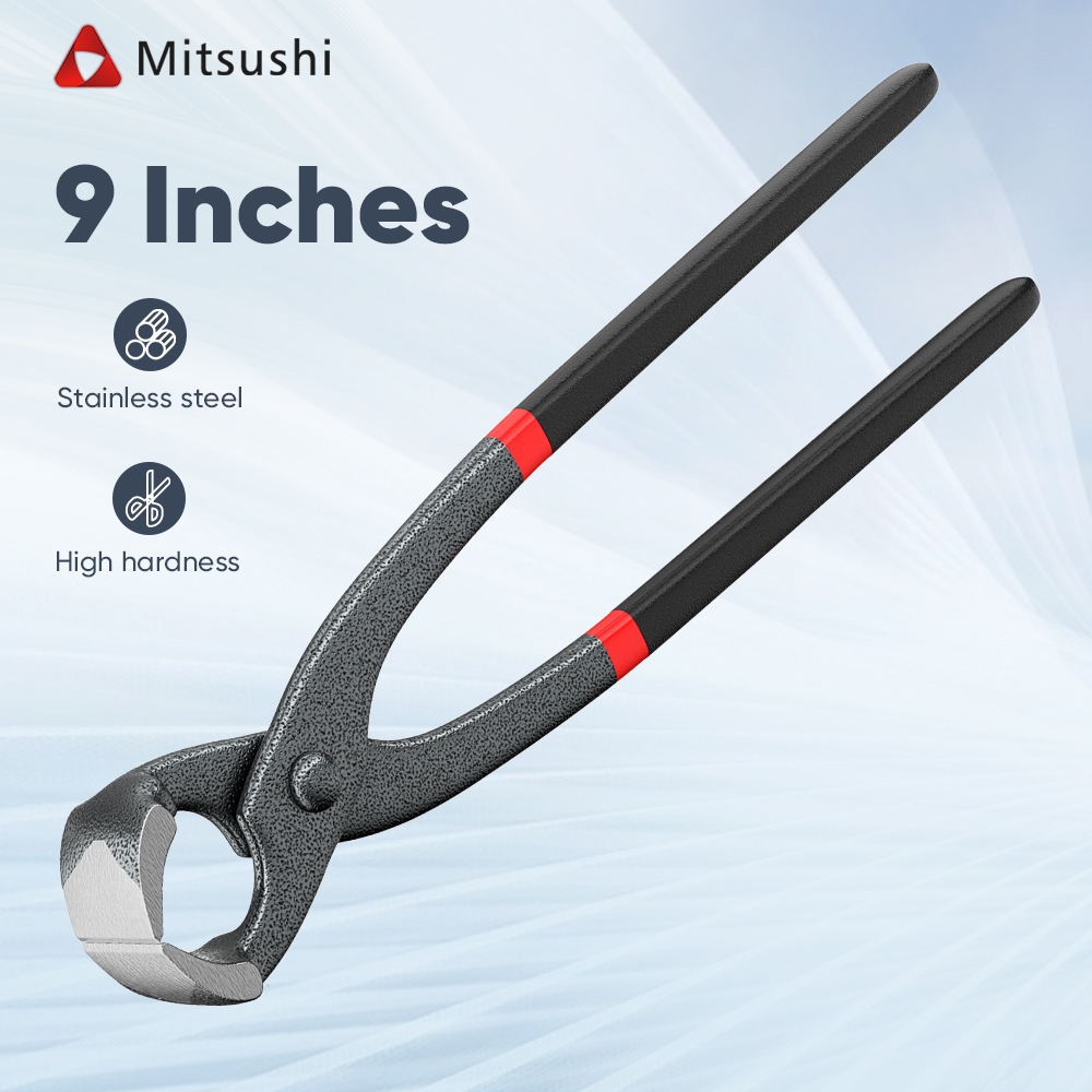 Mitsushi คีมปากนกแก้ว คีมผูกลวด 9 นิ้ว คีมตัดลวด คีมตัดทองแดง คีมบิด ดัดลวด ผูกมัดลวด