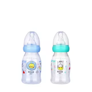 ***สินค้าใหม***Natur ขวดนมคอแคบไบโอมิมิค แพค 2 ขวด ขนาด 4 และ 8 ออนซ์