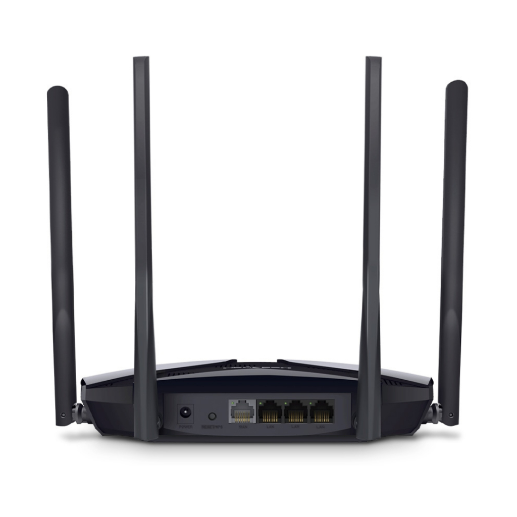 MERCUSYS MR80X เราเตอร์ WIFI 6 AX3000 Dual-Band Wi-Fi 6 Router ประกัน 1 ปี By Vnix Group ราคา ถูกที่สุด ดีลบีเคเค แกลเลอรีภาพที่ 4