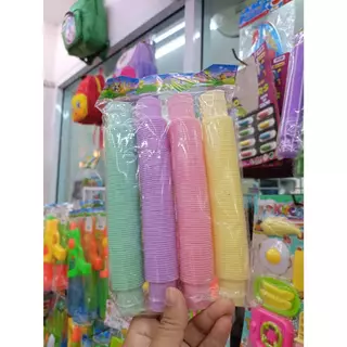 พร้อมส่ง ! ท่อป๊อปยืดของเล่นสำหรับเด็ก