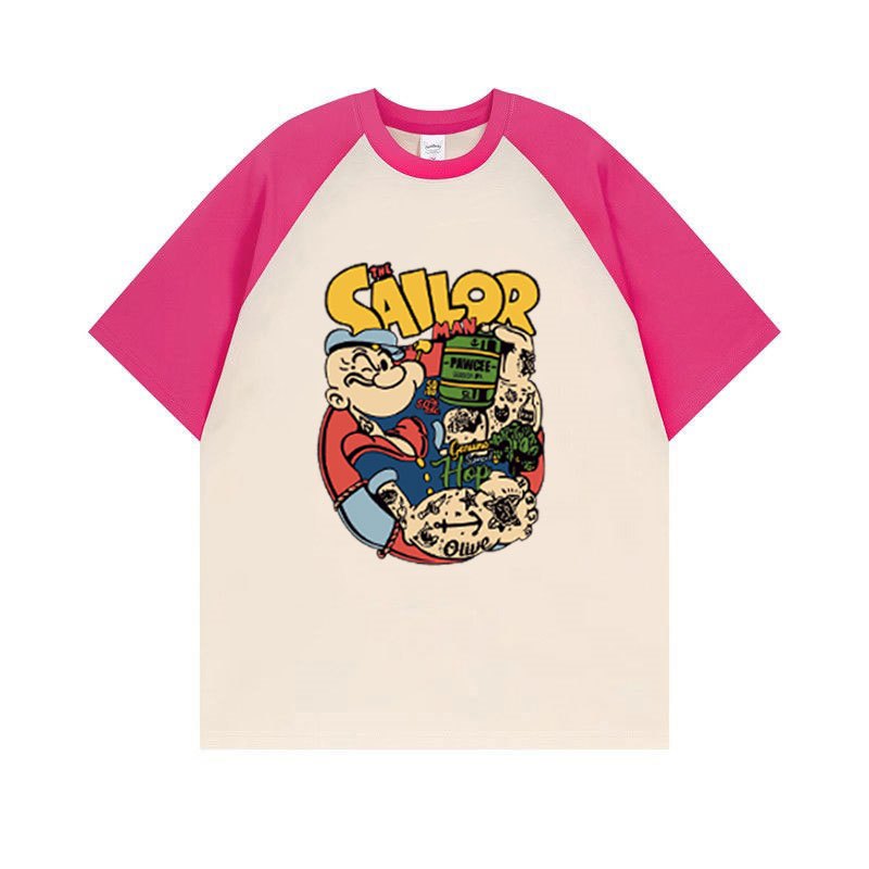 เสื้อยืดสวยๆผู้หญิงแฟชั่นฤดูร้อน oversize  เสื้อผ้าสาวอวบคนอ้วนไซส์ใหญ่  เสื้อโอเวอร์ไซส์สไตล์เกาหลี  ลายการ์ตูนญี่ปุ่น รูปที่ 6