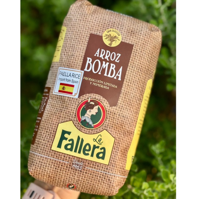ลา ฟาเญลา ข้าวนำเข้าจากสเปน ข้าวบอมบา 1 กิโลกรัม - Paella Rice Arroz Bomba from Spain La Fallera 1kg