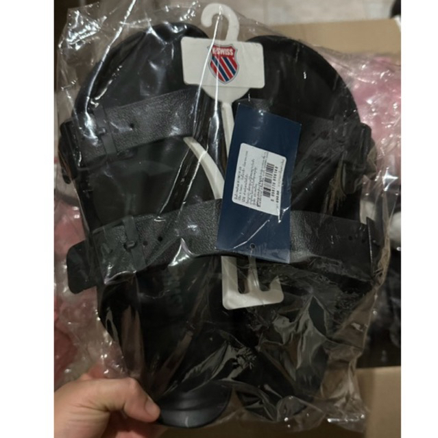 *ลุยน้ำได้ น้ำหนักเบา ไม่บาดเท้า Size.40,41,42,43 [ลิขสิทธิ์แท้จากชอป](ราคาป้าย 690) รองเท้าแตะผู้ชาย K-SWISS Comfy V2