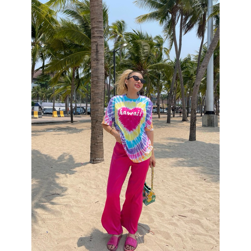 TGT | tie dye tee 🩵💛🩷✨ - รูปที่ 3
