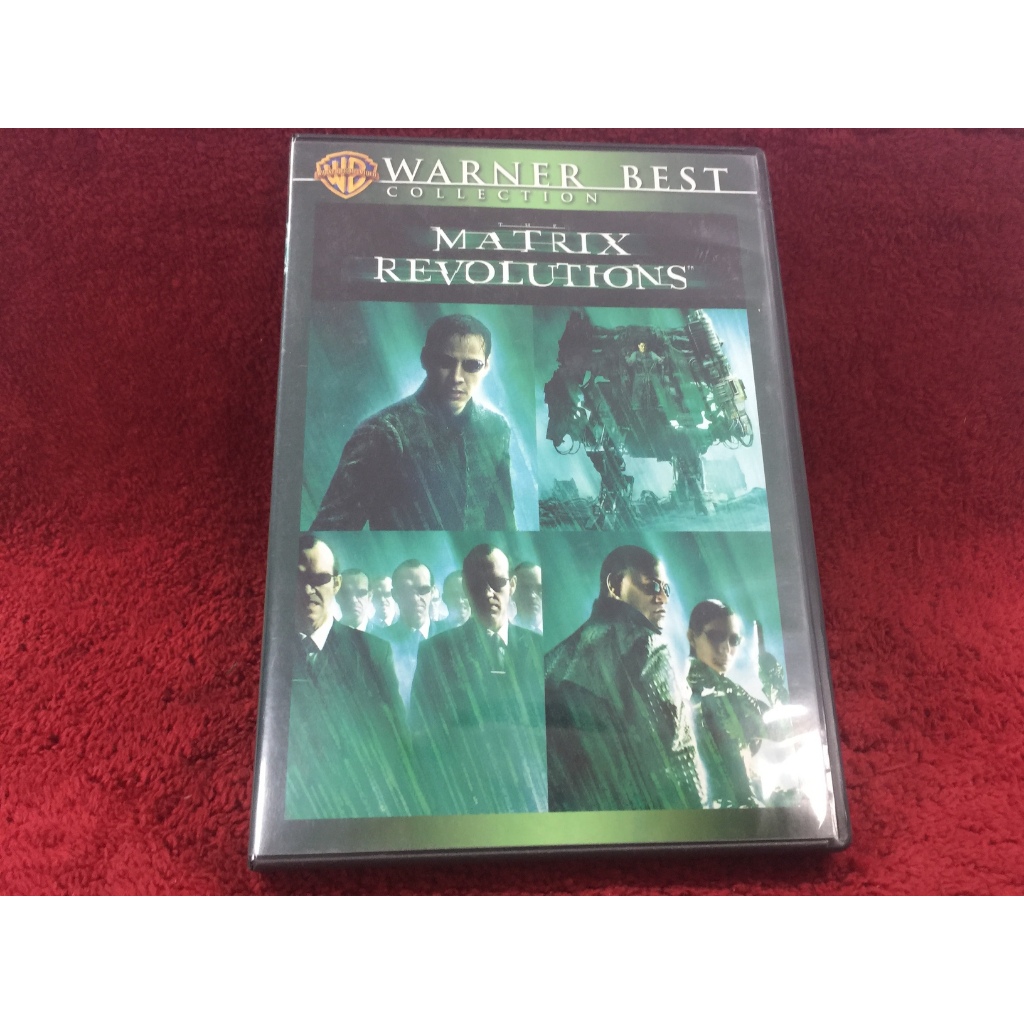DVD สากล The Matrix Revolutions สภาพตามรูปปก ZD10-18
