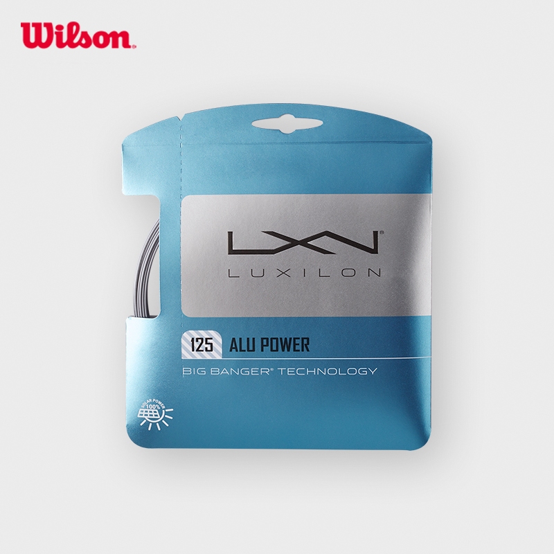[สินค้าแถม กรุณาไม่กดสั่งซื้อ] WILSON BB ALU POWER 125 เอ็นไม้เทนนิส WRZ995100SI Official Store