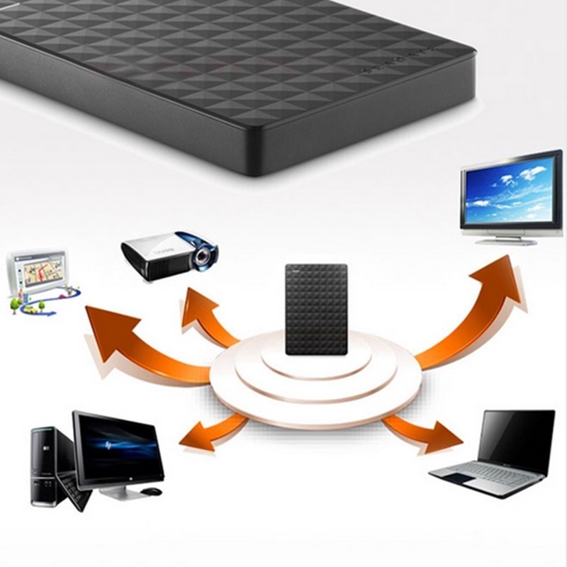 Seagate External Hard Disk ฮาร์ดดิสพกพา 1TB 2TB Basics Storage USB3.0 2.5" ฮาร์ดไดรฟ์ภายนอก รับประกัน 3 ปี