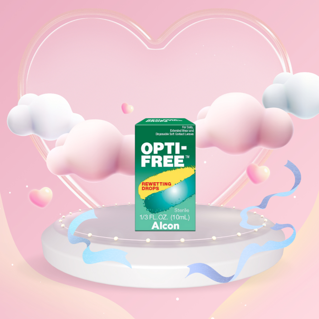 Alcon Opti-Free Rewetting 10ml น้ำตาเทียม คอนแทคเลนส์