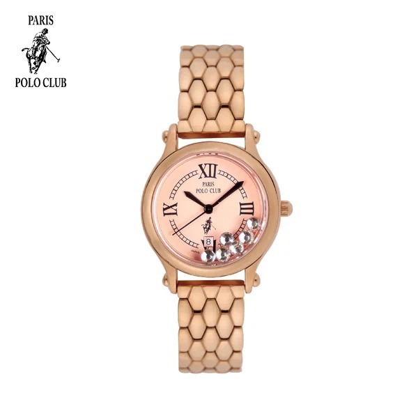 PARIS POLO CLUB รุ่น PPC-DC38 นาฬิกาผู้หญิง นาฬิกา Paris Polo สวยหรูของแท้