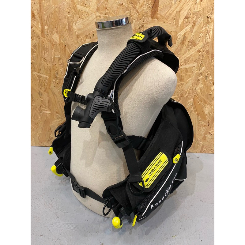 USED AQUALUNG OMNI Yellow SIZE M MD BCD with BPI