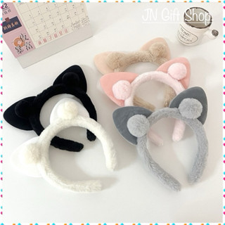 ที่คาดผม ตุ๊กตาแฟชั่นหูแมวยอดฮิต ขนนิ่มสไตล์เกาหลี