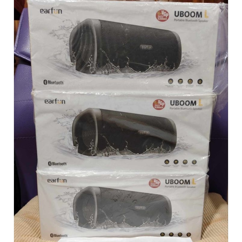 ลำโพง earfun uboom l รองรับการเชื่อมต่อแอป Earfun Audio ปรับ eq ของใหม่ มือ1(กล่องบรรจุสินค้ามีตำหนิ