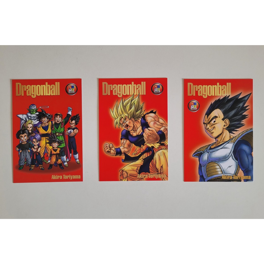 โปสการ์ด Dragonball Dragon Ball Ultimate Edition ดราก้อนบอล เซ็ต 3 ใบ [จากชุด Boxset Dragon Ball สัน