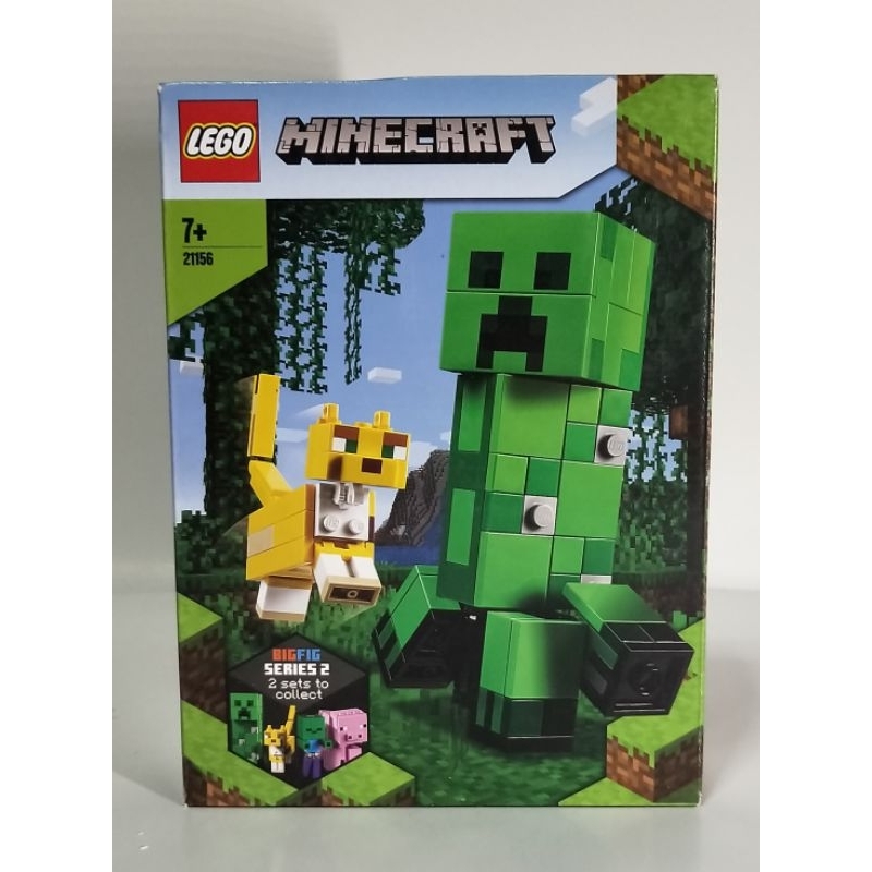 21156 Lego Minecraft BigFig Series2: BigFig Creeper and Ocelot