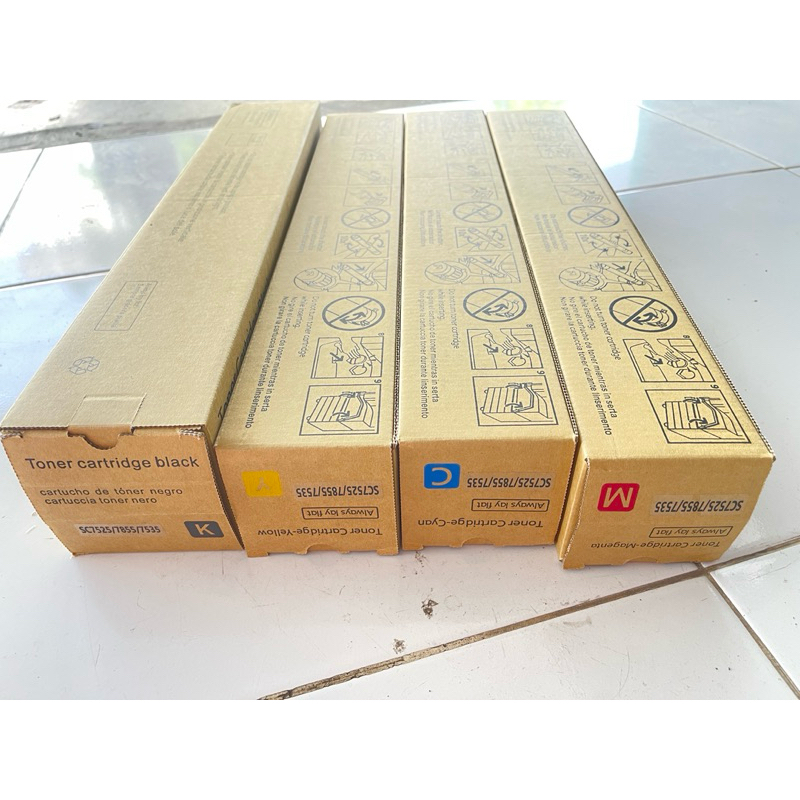 หมึกเครื่องสี Xerox 7545 7855 เทียบเท่าของแท้ ใช้ได้หลายรุ่น