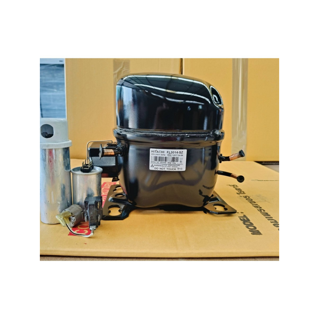 คอมเพรสเซอร์มือสอง ยี่ห้อ ฮิตาชิ รุ่น FL3014-SZ ขนาด 1/2 แรง R134
