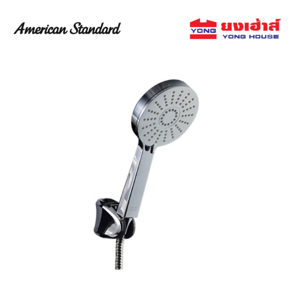 American Standard ฝักบัว 3 ฟังก์ชั่น พร้อมสาย และขอแขวน รุ่น A-6011-HS