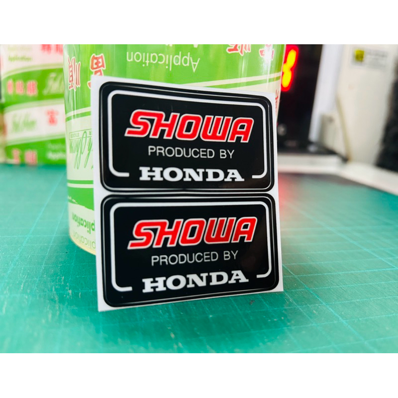 sticker shows by Honda