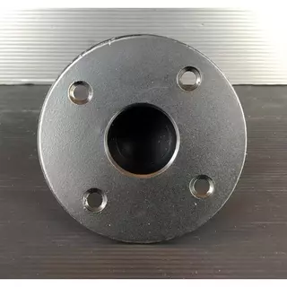 แพ็ค 1-4ตัว เบ้าเสียบตู้ลำโพง เบ้าเหล็กเสียบตู้ลำโพง ขนาด106X80mm สำหรับเสียบเสา วัสดุเหล็กหนา ประกอบ เบ้าติดตู้ลำโพง