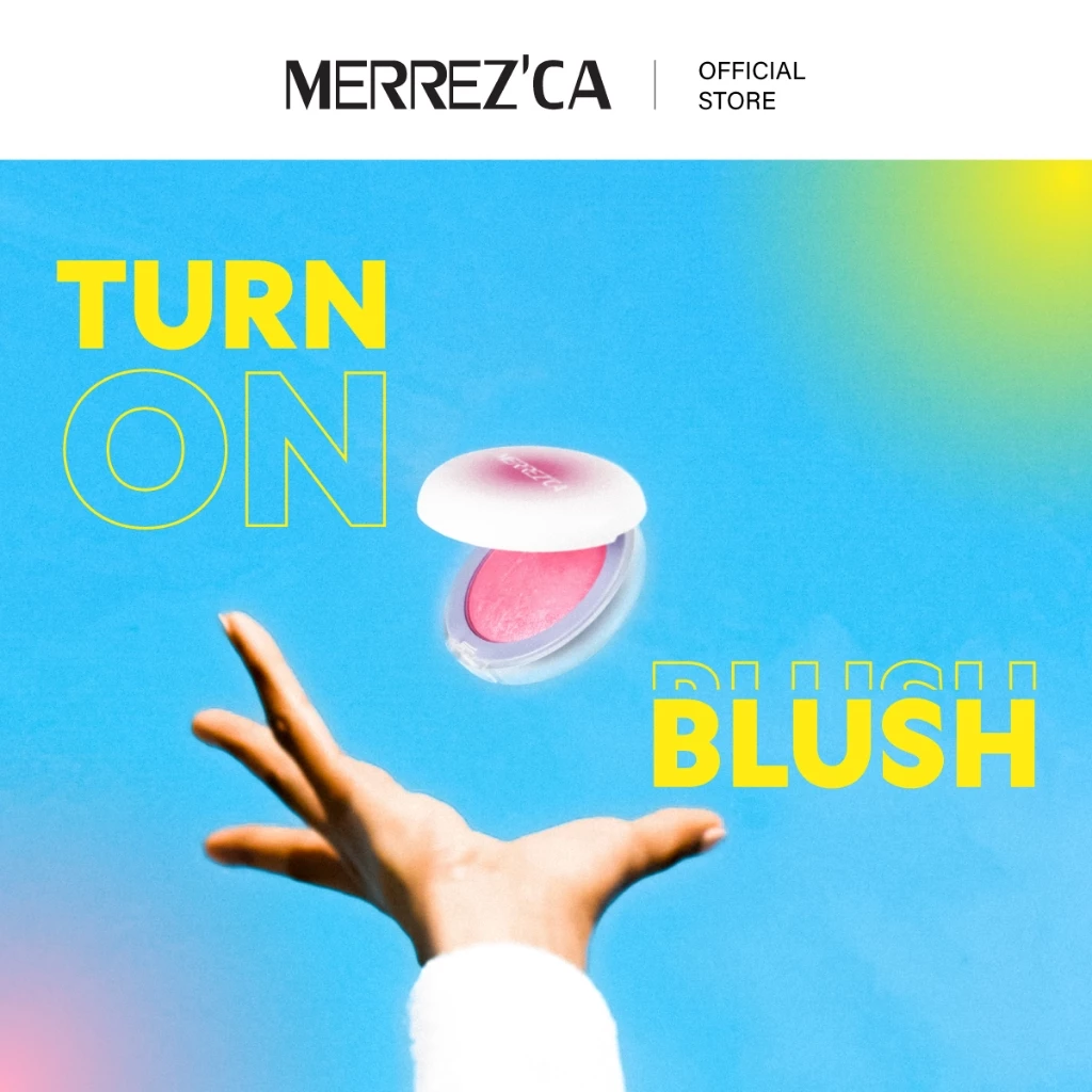Merrezca Turn On Blush บรัชออนเนื้อโกลว์เปิดไฟให้ผิว thumbnail 3
