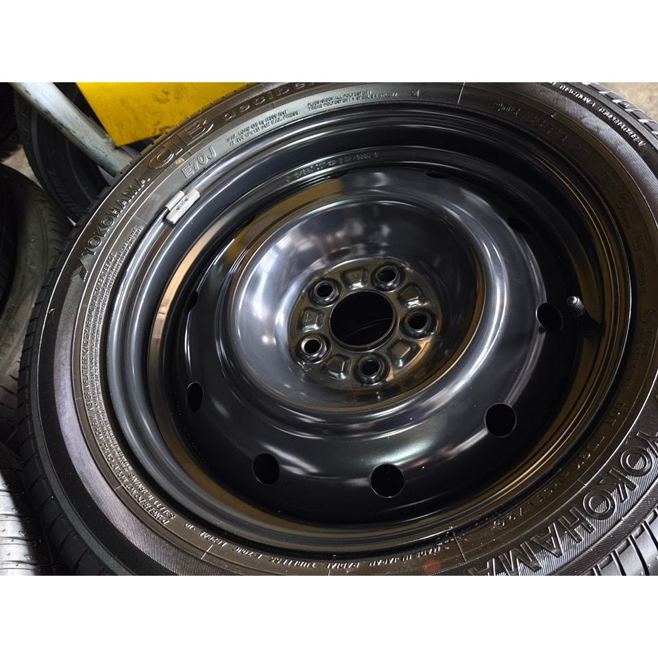 กระทะล้อ 5รู100 ขอบ16 Toyota GR86 สีดำ กว้าง 6.5นิ้ว(ราคา 4วง)