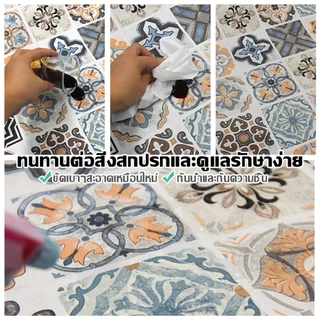 ขนาด60*3เมตร วอลเปเปอร์ติดพื้นPVC สติ๊กเกอร์ติดพื้น ติดผนัง กันน้ำกันลื่น ทนทาน ติดง่ายมีกาวในตัว