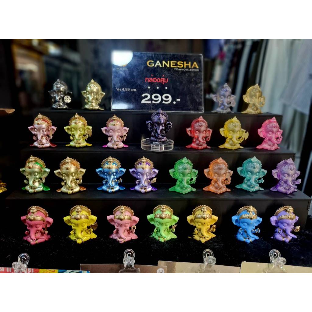 กล่องจุ่ม BUU SHA 7Days Collection ขนาด 4.99 cm. มี 3 Collection  สีเมทัลลิค สีพาสเทล และสีเคลียร์ใส