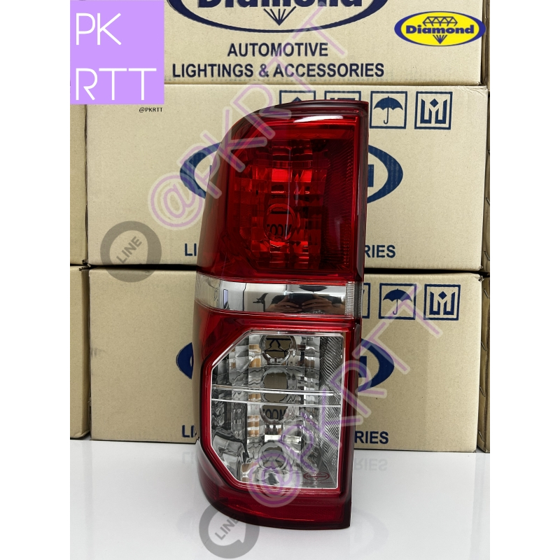 ไฟท้าย วีโก้ แชมป์ ปี 2011-2014 TOYOTA HILUX VIGO CHAMP เสื้อไฟท้าย โตโยต้า วีโก้แชมป์ ตราเพชร ไดมอนด์ Diamond