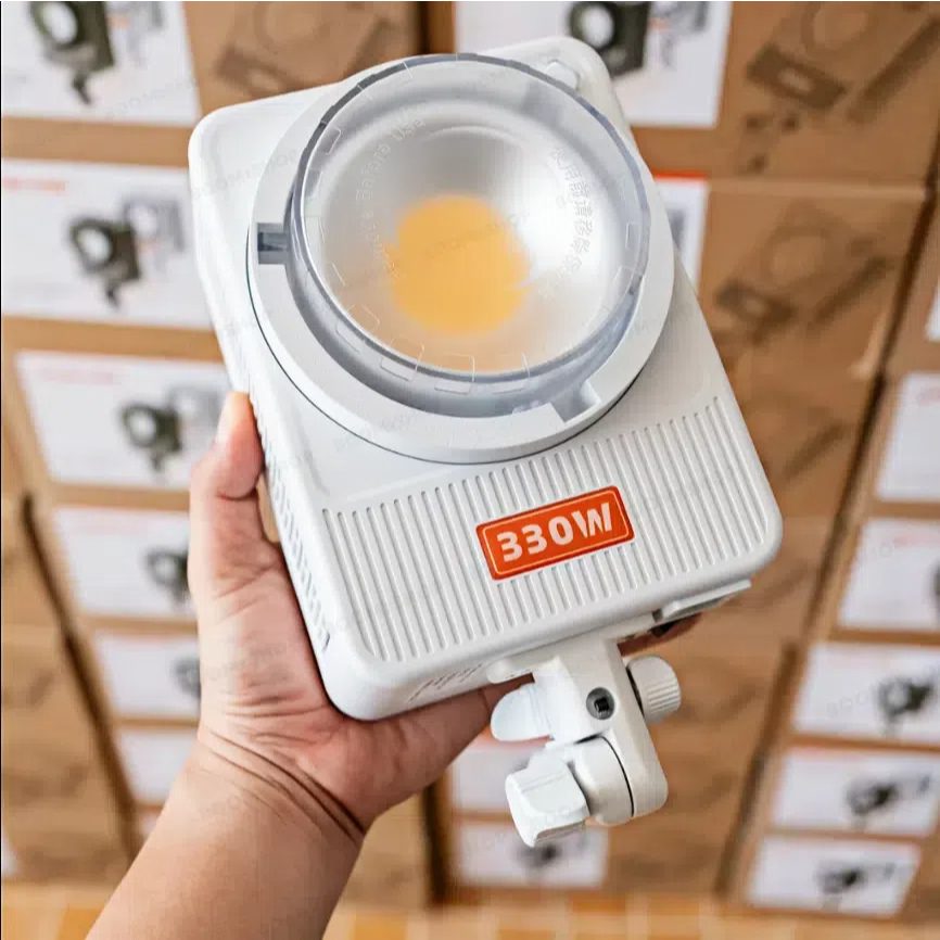 COB Light 330W ไฟถ่ายรูป 330 วัตต์ Bi-Color 2700-6500k สำหรับช่างภาพ VDO ไลฟ์ งานแต่ง สั่งผ่านมือถือ