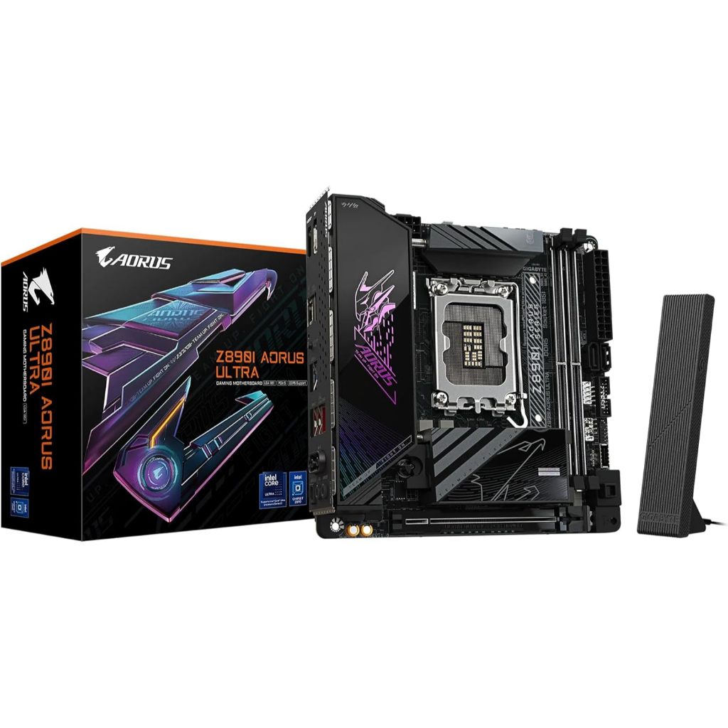 MAINBOARD (เมนบอร์ด) GIGABYTE Z890I AORUS ULTRA (INTEL SOCKET 1851 DDR5 MINI-ITX)