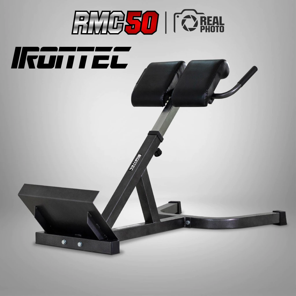 เก้าอี้บริหารเอวและหลัง RMC50 (Back Extension) - เครื่องออกกำลังกาย แบรนด์ IRONTEC