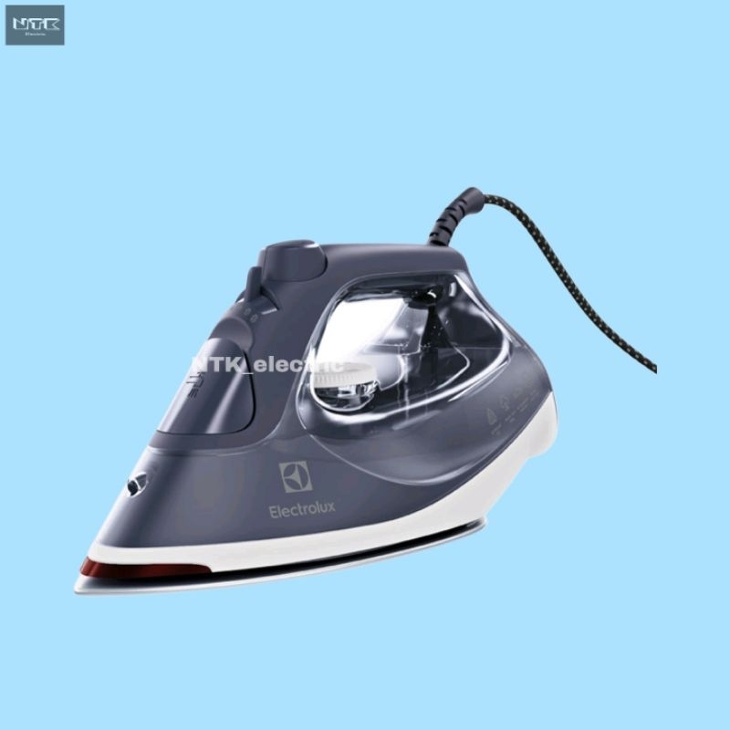 Electrolux E6SI3-61NW เตารีด ไอน้ำ กำลังไฟ 2400W สี Misty Navy&White