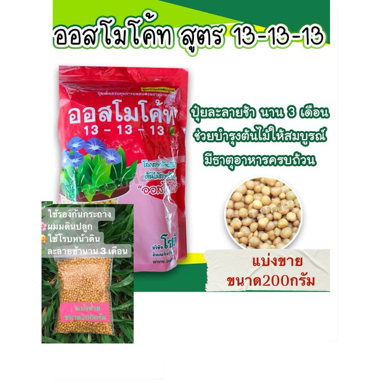 ปุ๋ยออสโมโค้ท13-13-13