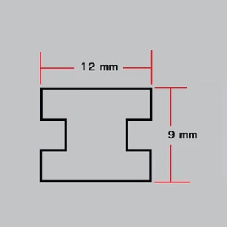 แถบยางเครื่องซีลมือกด9x7มม. ,แถบยางเครื่องซีลเท้าเหยียบ12x9.5มม. ตัดได้ทุกความยาว