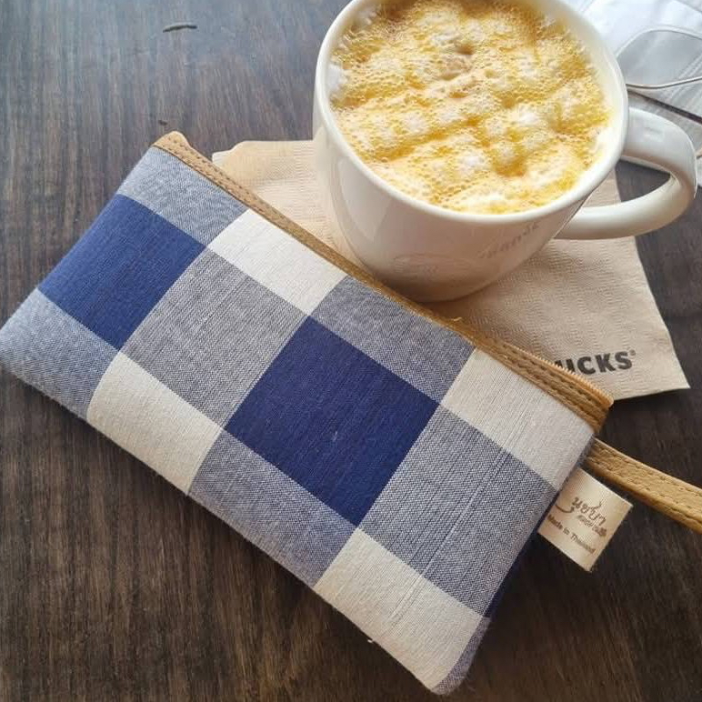 กระเป๋าผ้าขาวม้าของชำร่วย นุชบา OTOP ผ้าขาวม้าทอมือ