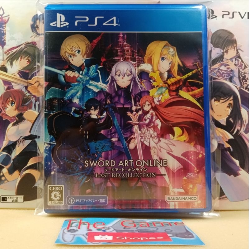 (PS4)​ เเผ่น​เกมส์​ PS4📌อวสานอันเดอร์เวิลด์น้องอลิซ📌 Sword Art Online Last Recollection​ (English)​ 