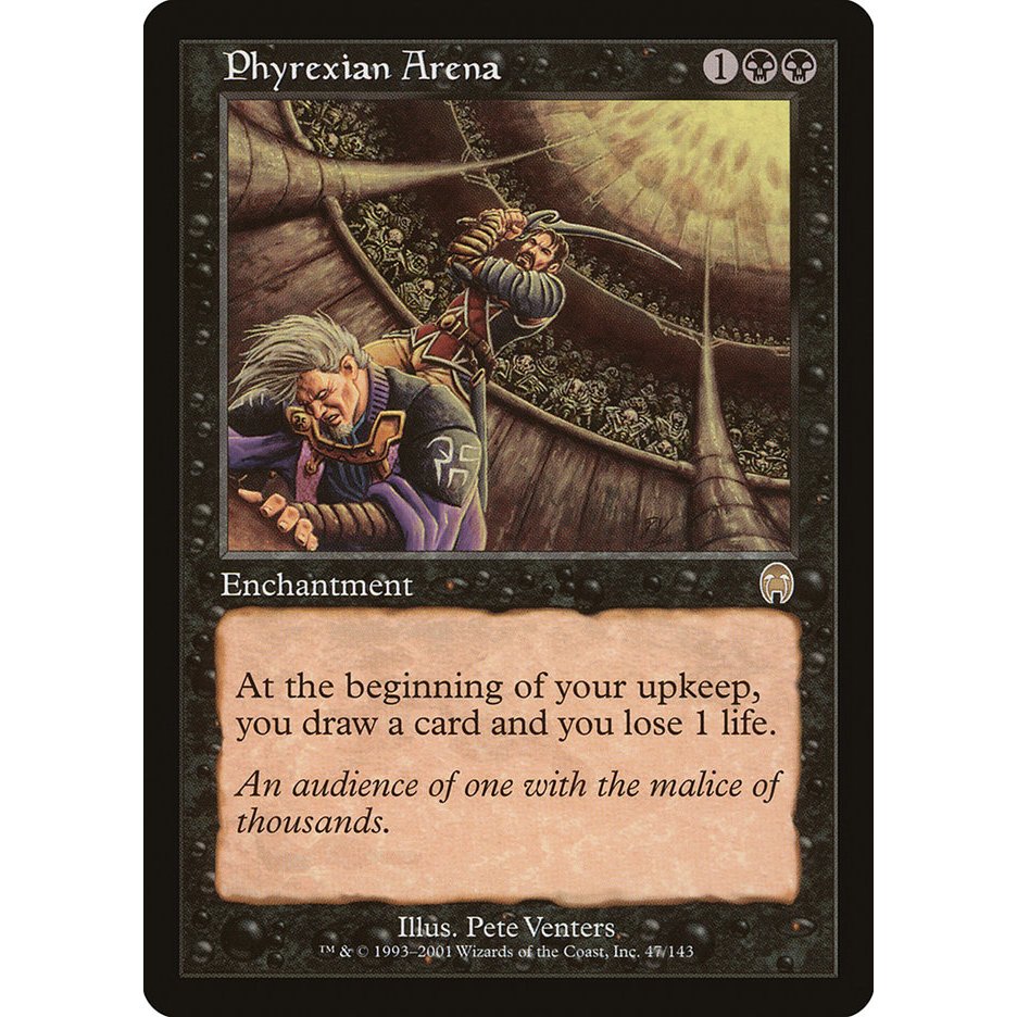 Phyrexian Arena การ์ด Magic the Gathering [MTG] ของแท้